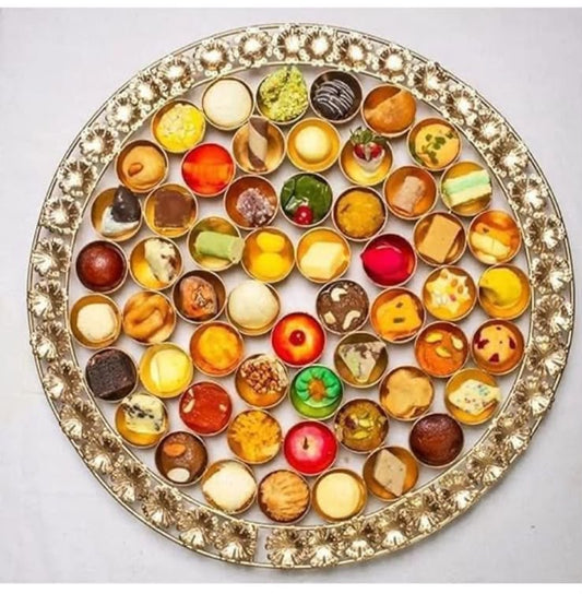 METAL 56 BHOG THAL 20INCH