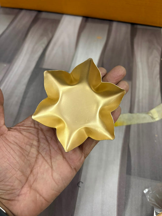 METAL STAR SMALL TLIGHT 3INCH (PACK OF 20PCS)